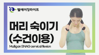 Ӹ ̱( ̿) : Mulligan SNAG cervical flexion